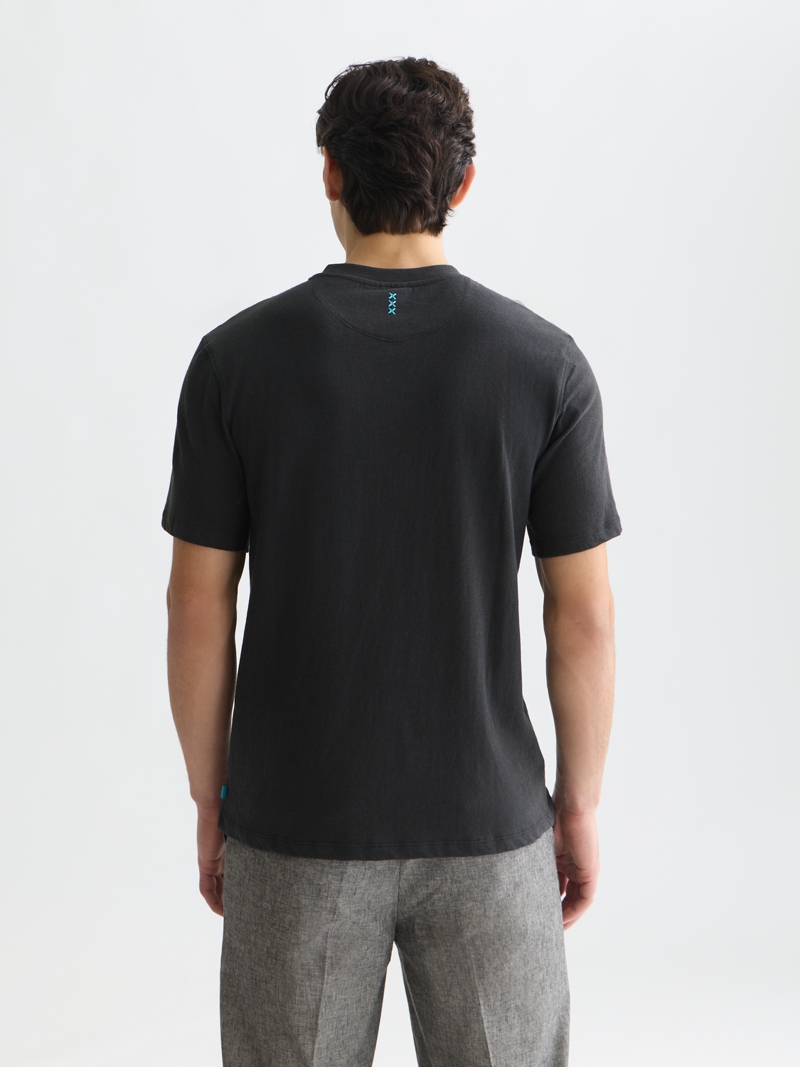 Cotton-linen t-shirt - Scotch & Soda AU