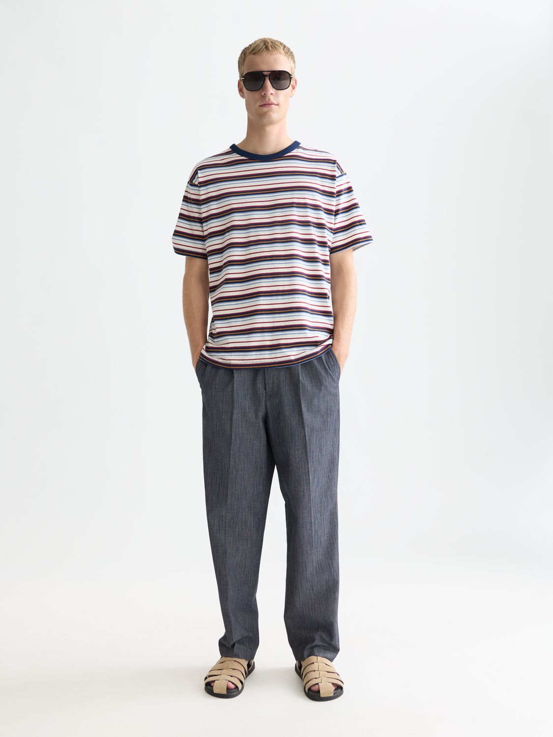 Yarn-dyed t-shirt - Scotch & Soda AU