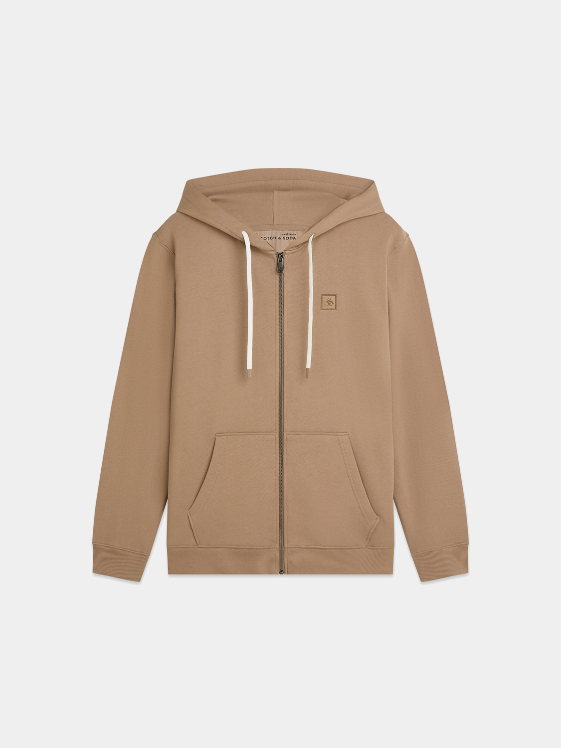 Zip-through logo hoodie - Scotch & Soda AU