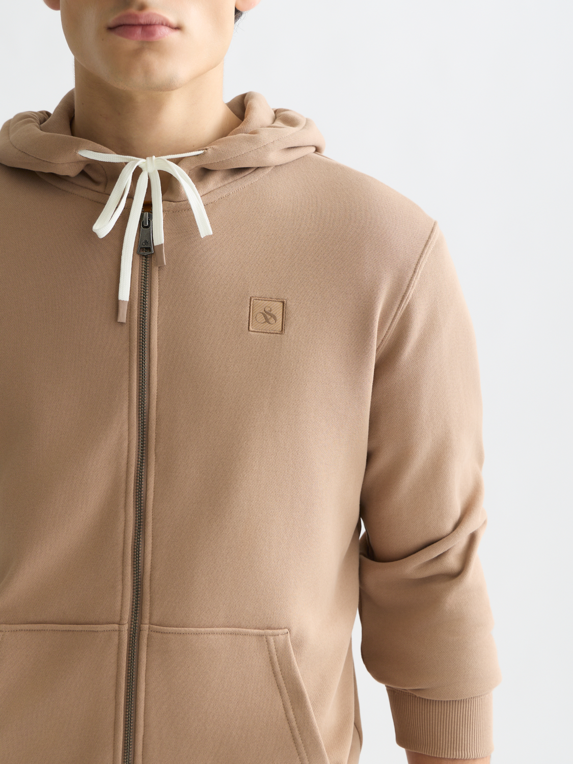 Zip-through logo hoodie - Scotch & Soda AU
