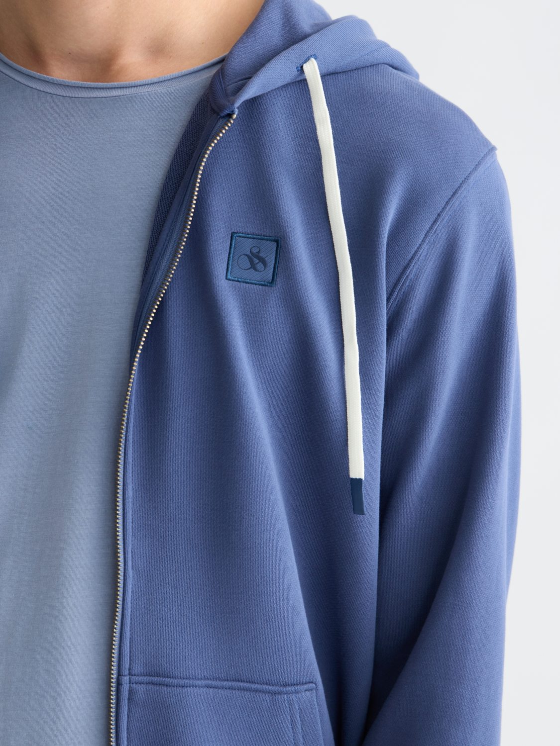 Zip-through logo hoodie - Scotch & Soda AU