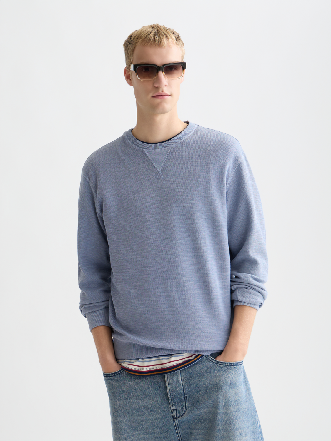 Garment-dyed sweatshirt - Scotch & Soda AU