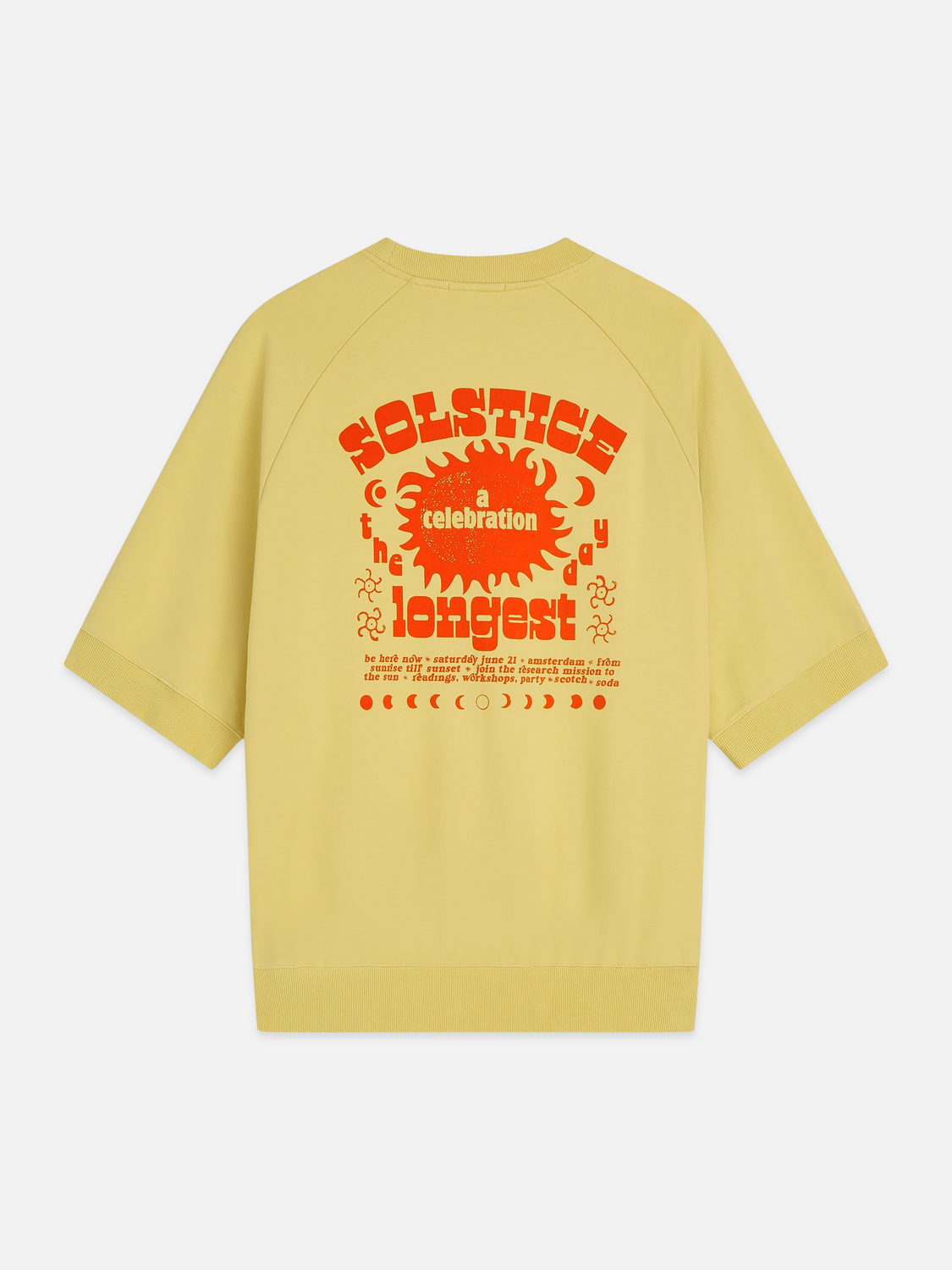 Artwork loose-fit sweatshirt