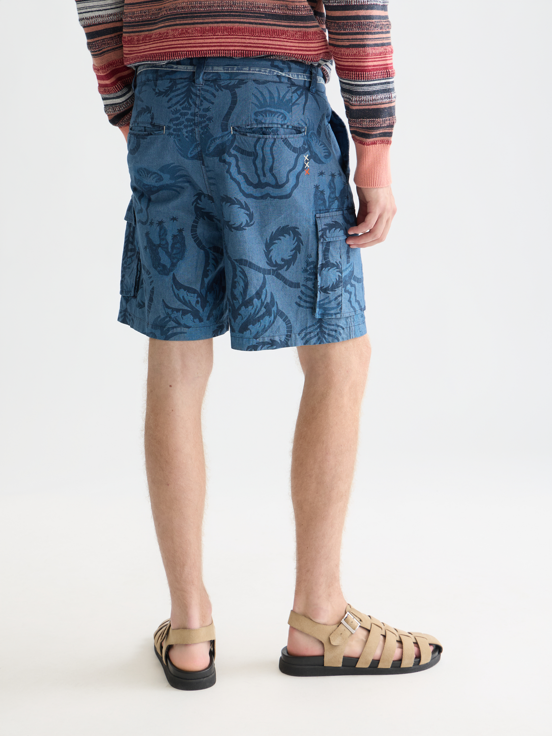 Printed cargo shorts - Scotch & Soda AU