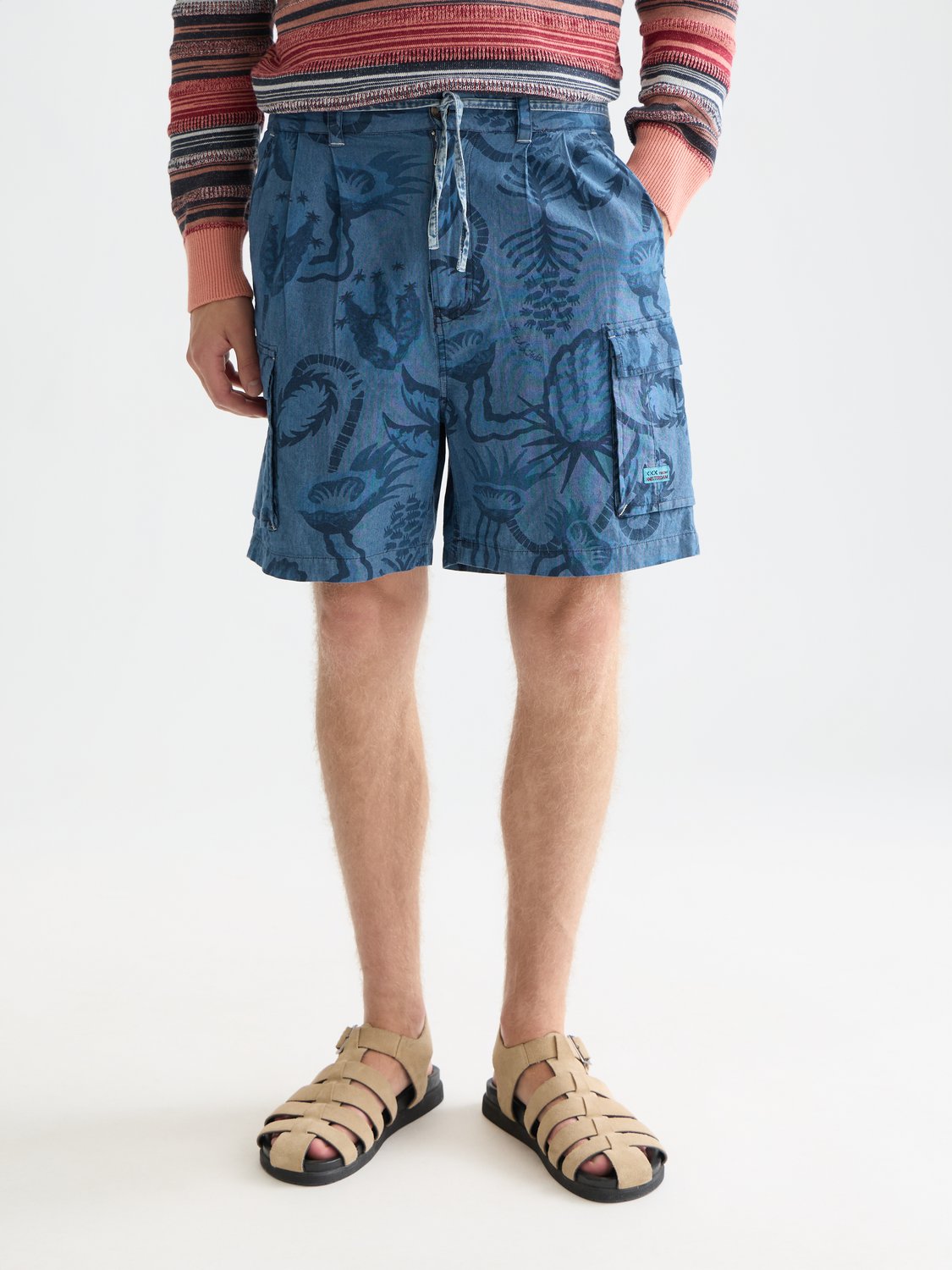 Printed cargo shorts - Scotch & Soda AU