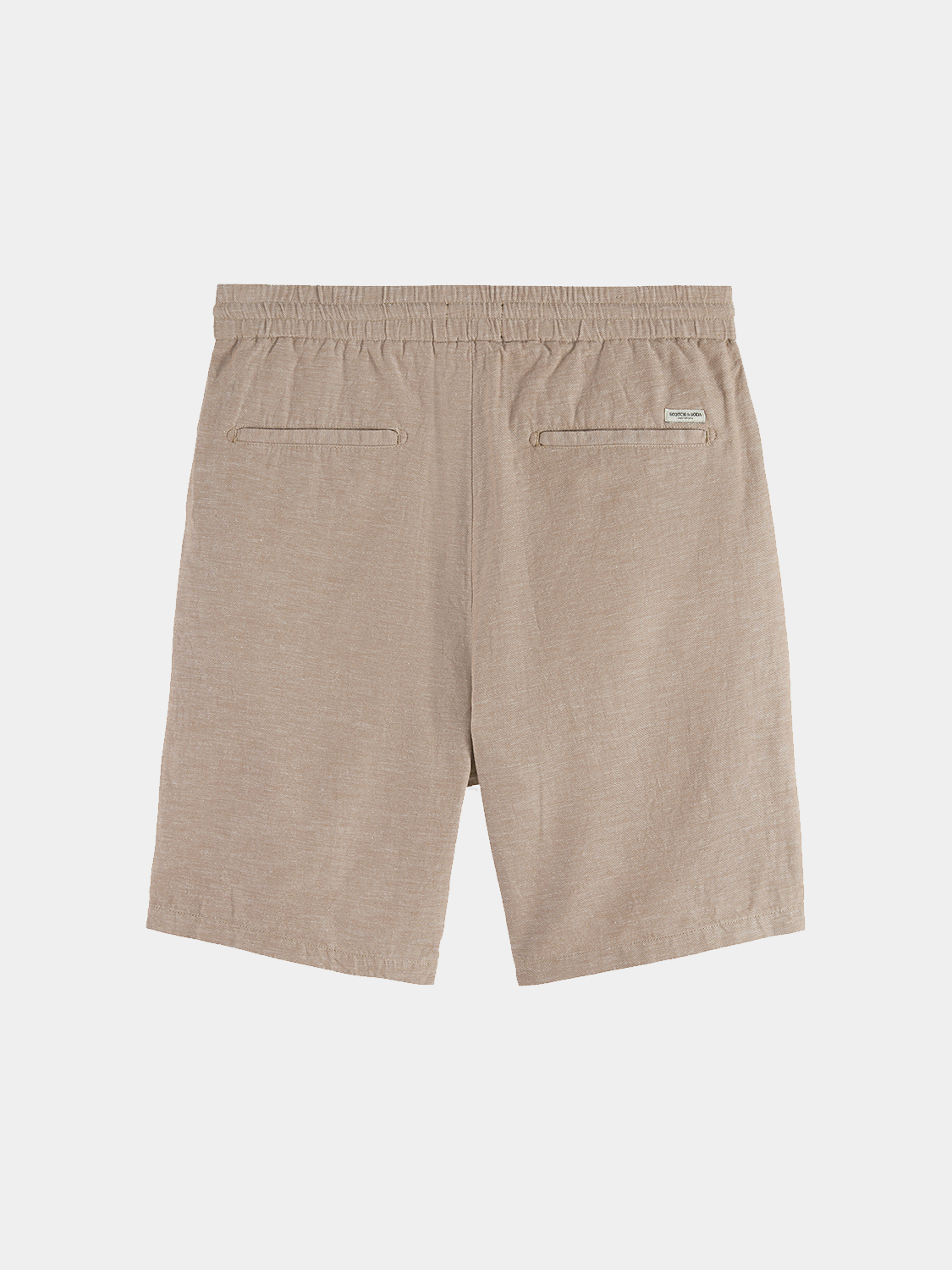 Fave cotton-linen shorts - Scotch & Soda AU