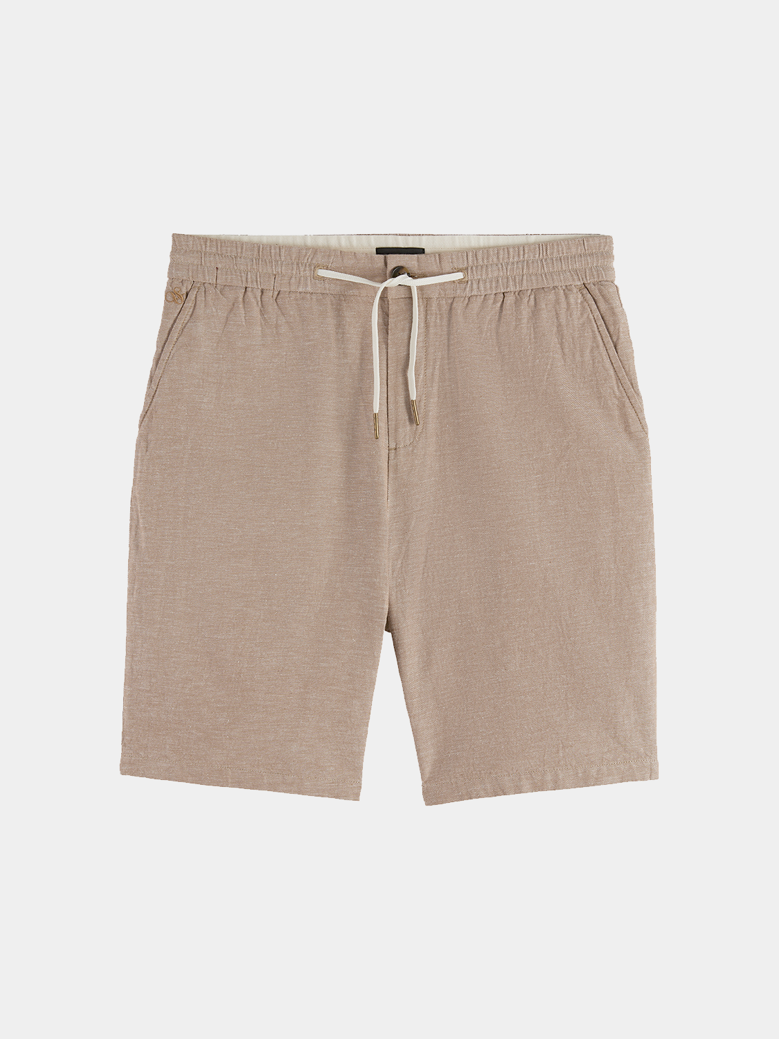 Fave cotton-linen shorts - Scotch & Soda AU
