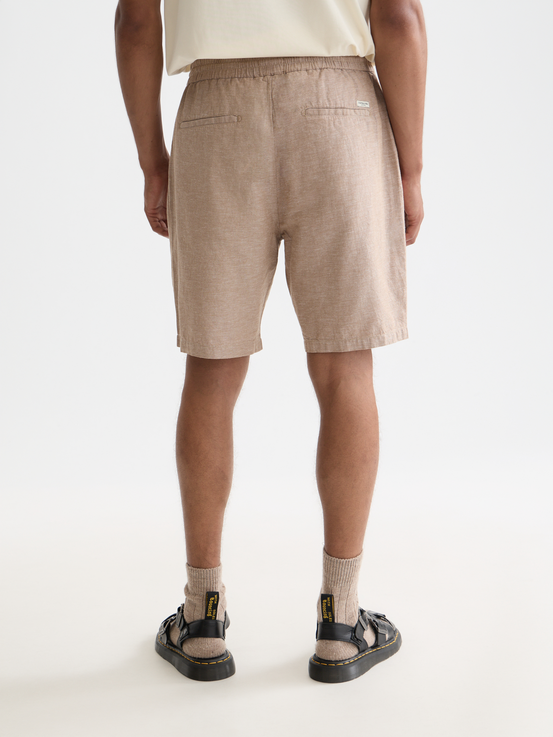 Fave cotton-linen shorts - Scotch & Soda AU