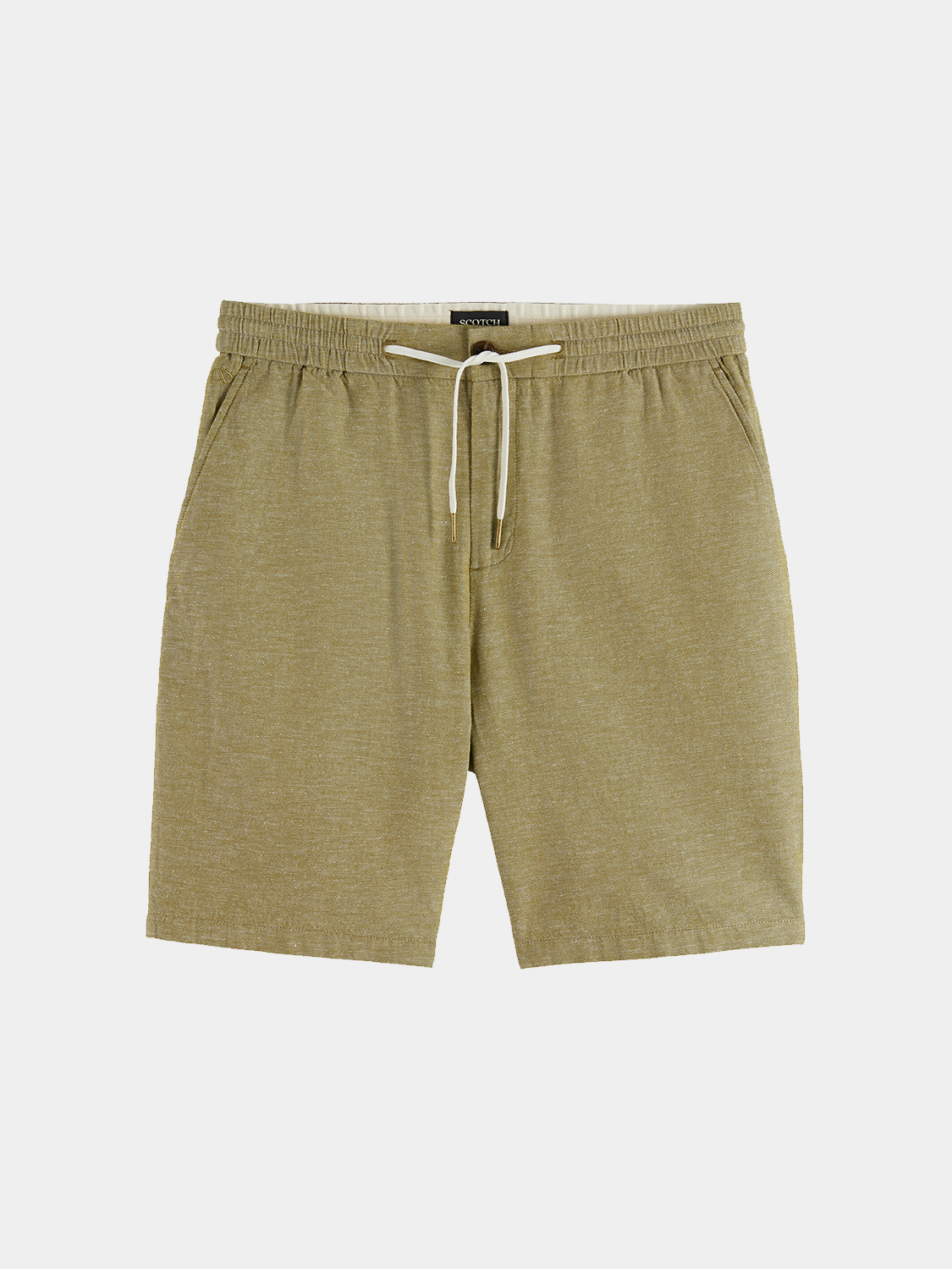 Fave cotton-linen shorts - Scotch & Soda AU