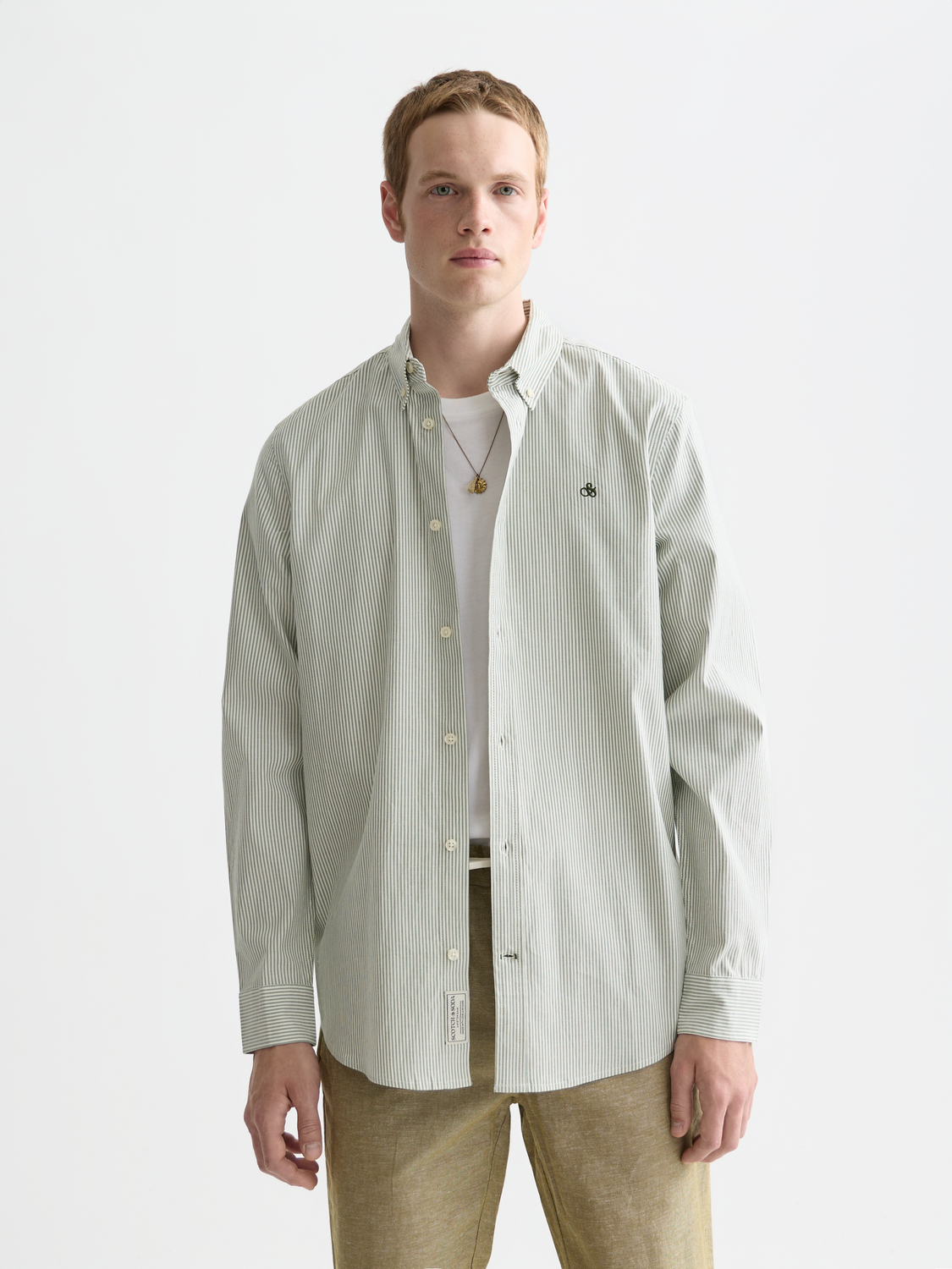 Oxford striped shirt - Scotch & Soda AU