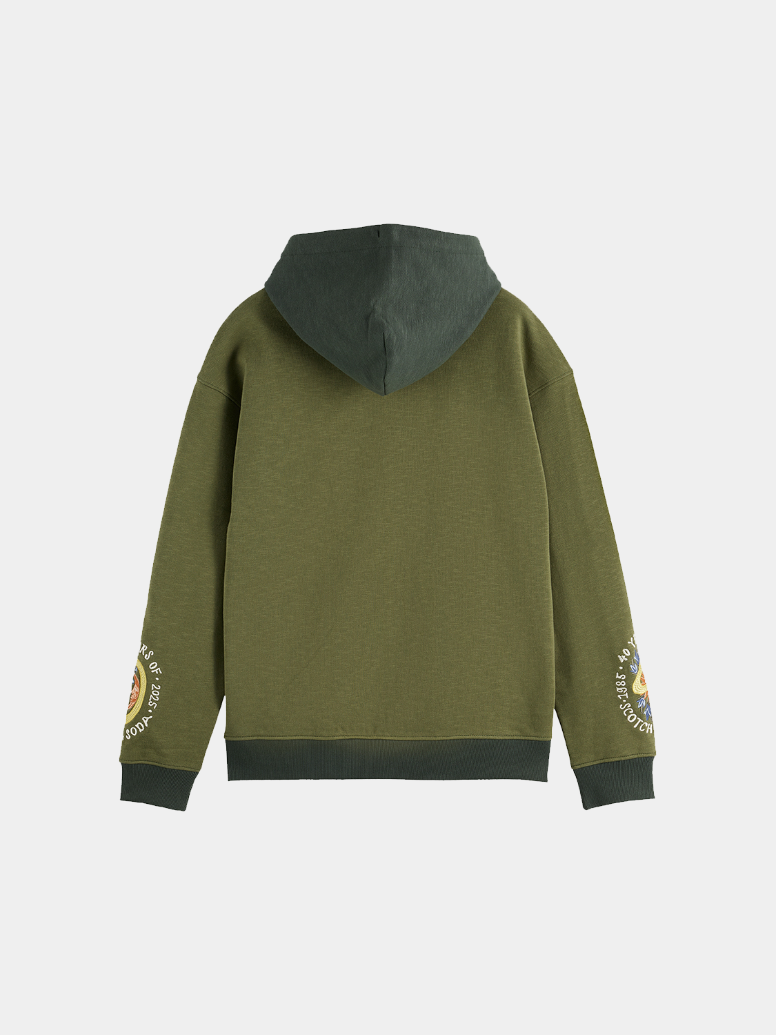 Embroidered hoodie - Scotch & Soda AU