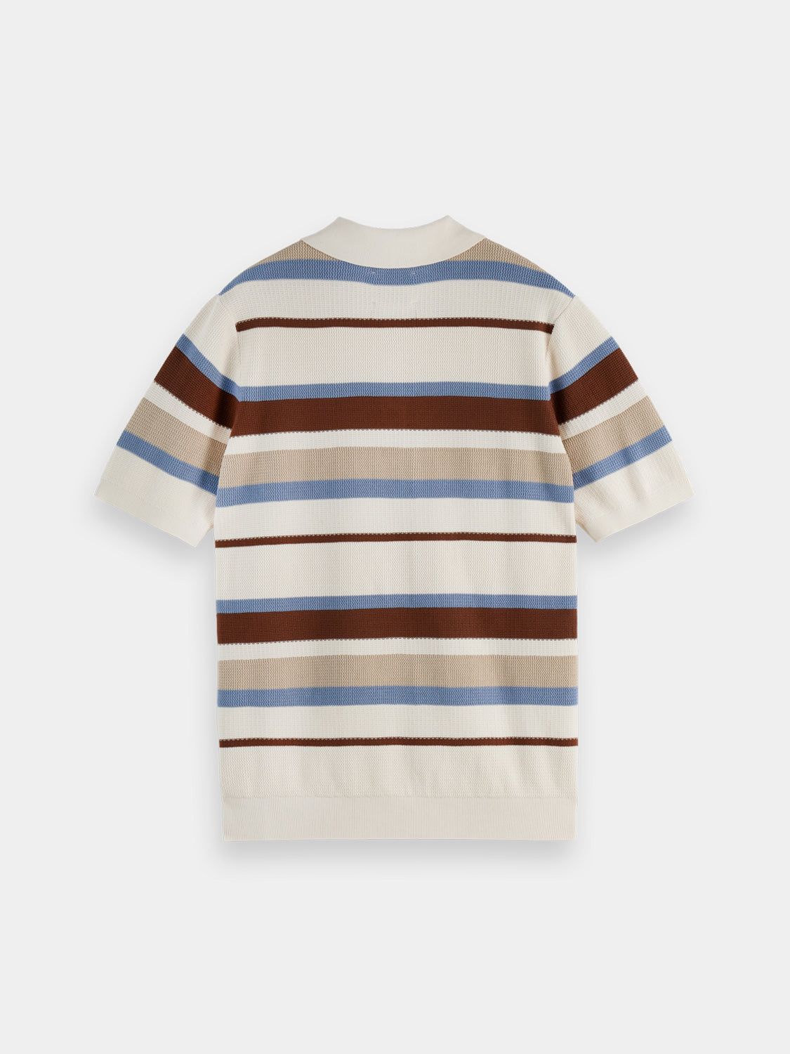 Knitted striped polo - Scotch & Soda AU