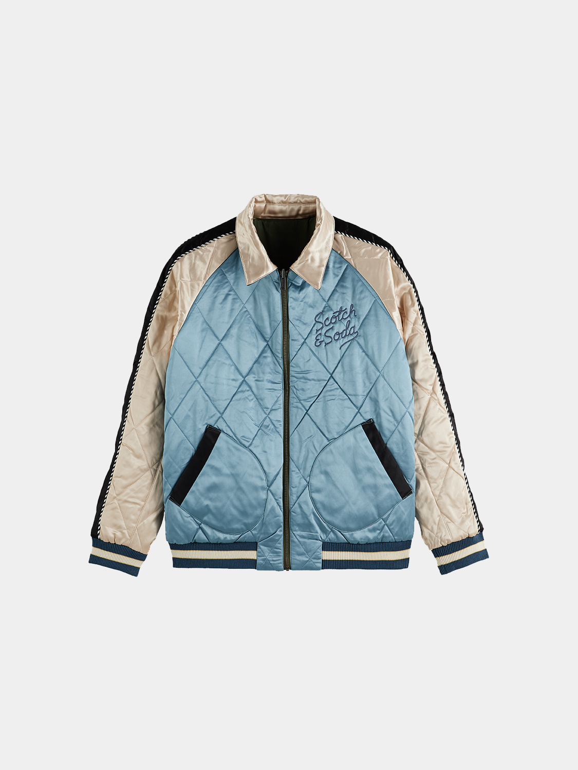 Reversible souvenir bomber - Scotch & Soda AU