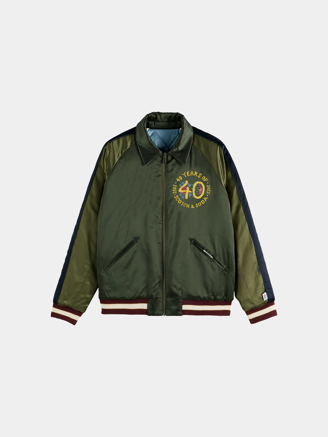 Reversible souvenir bomber - Scotch & Soda AU