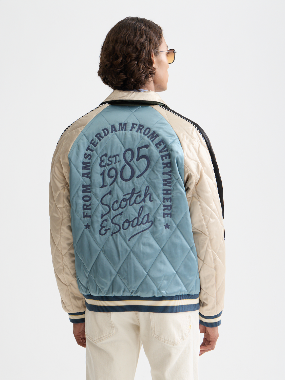Reversible souvenir bomber - Scotch & Soda AU