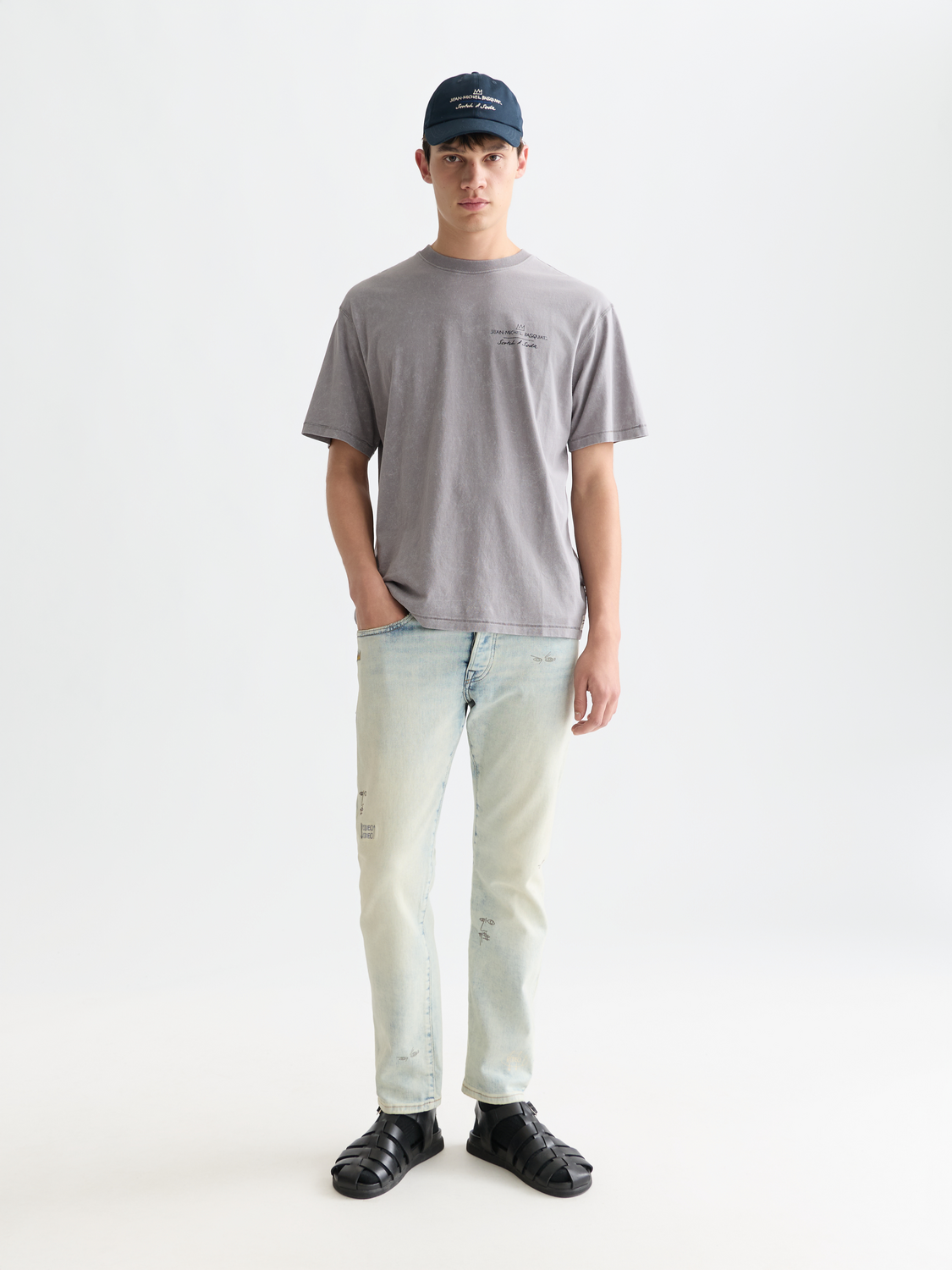 Basquiat artwork T-shirt - Scotch & Soda AU