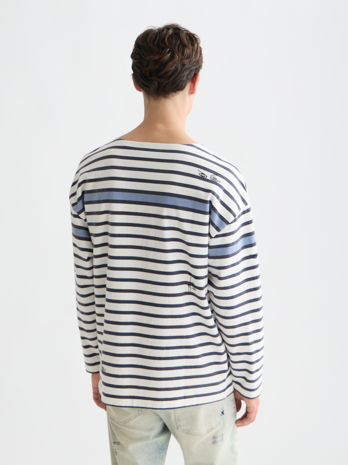 Basquiat breton L/S T-shirt - Scotch & Soda AU