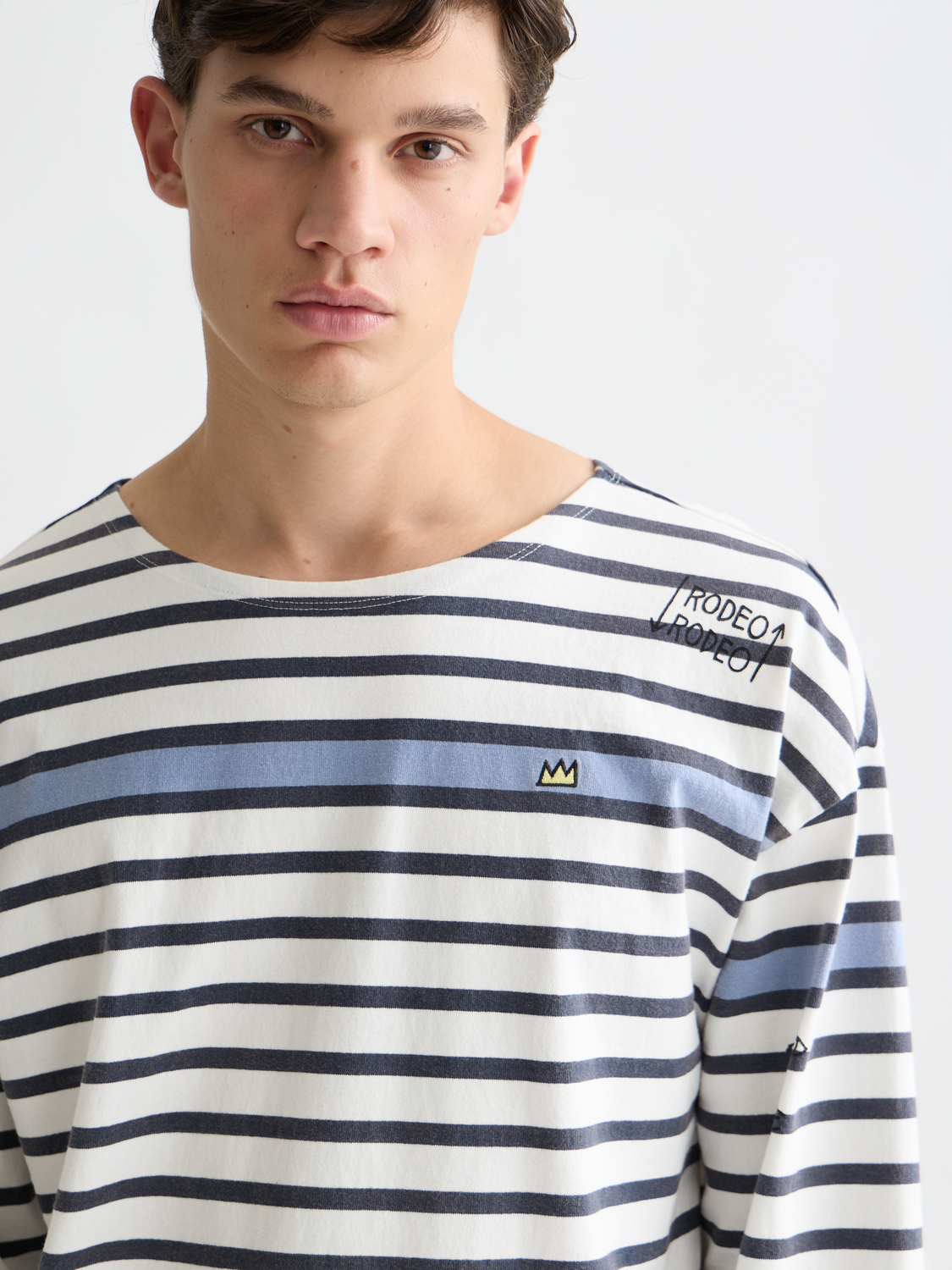 Basquiat breton L/S T-shirt - Scotch & Soda AU