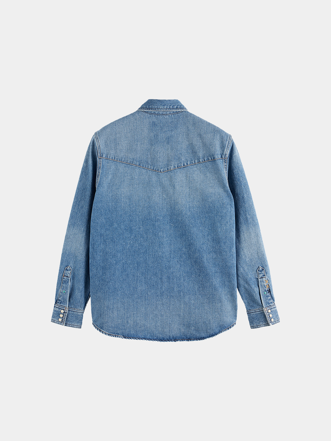 Washed denim shirt - Scotch & Soda AU