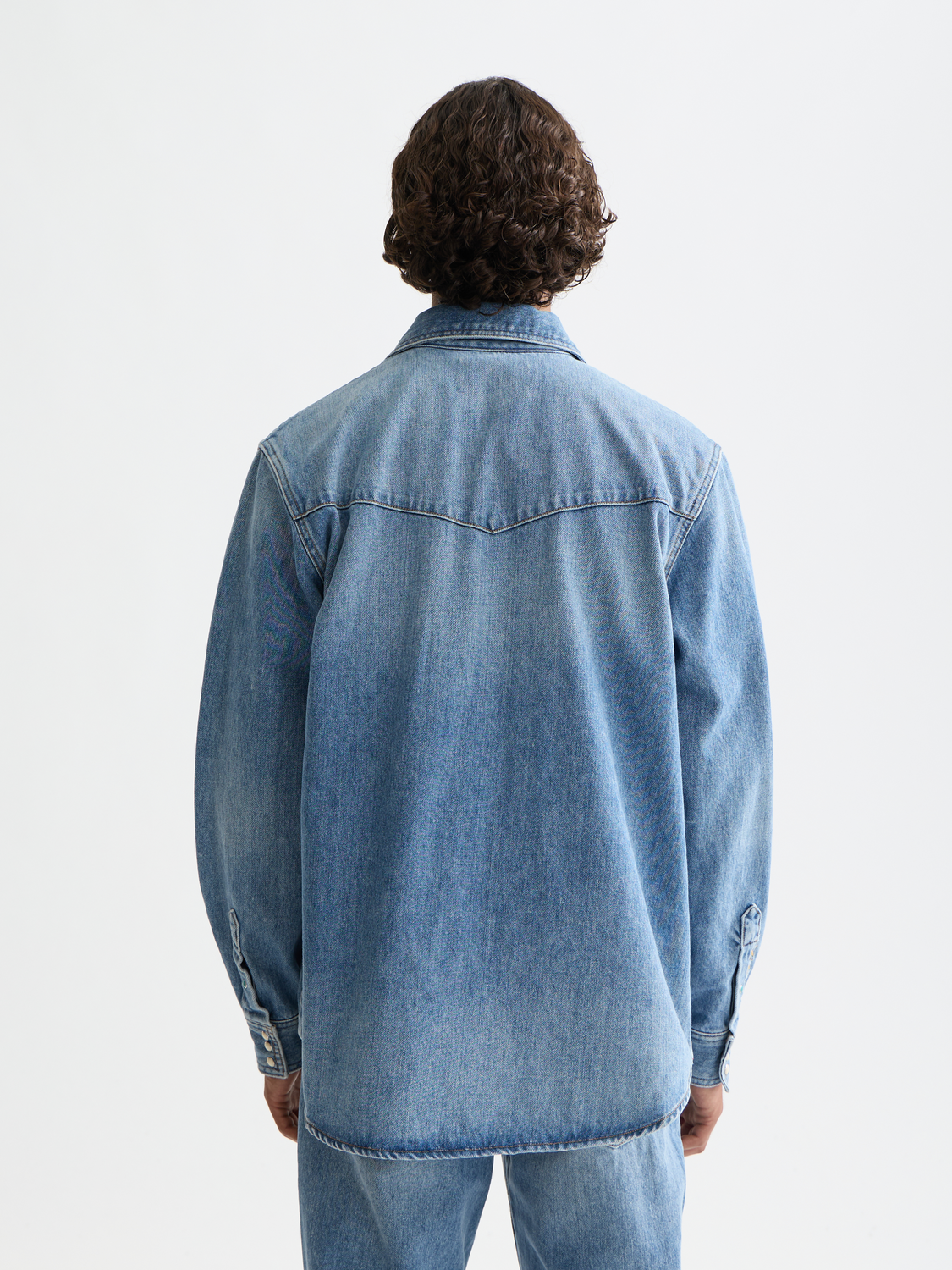 Washed denim shirt - Scotch & Soda AU