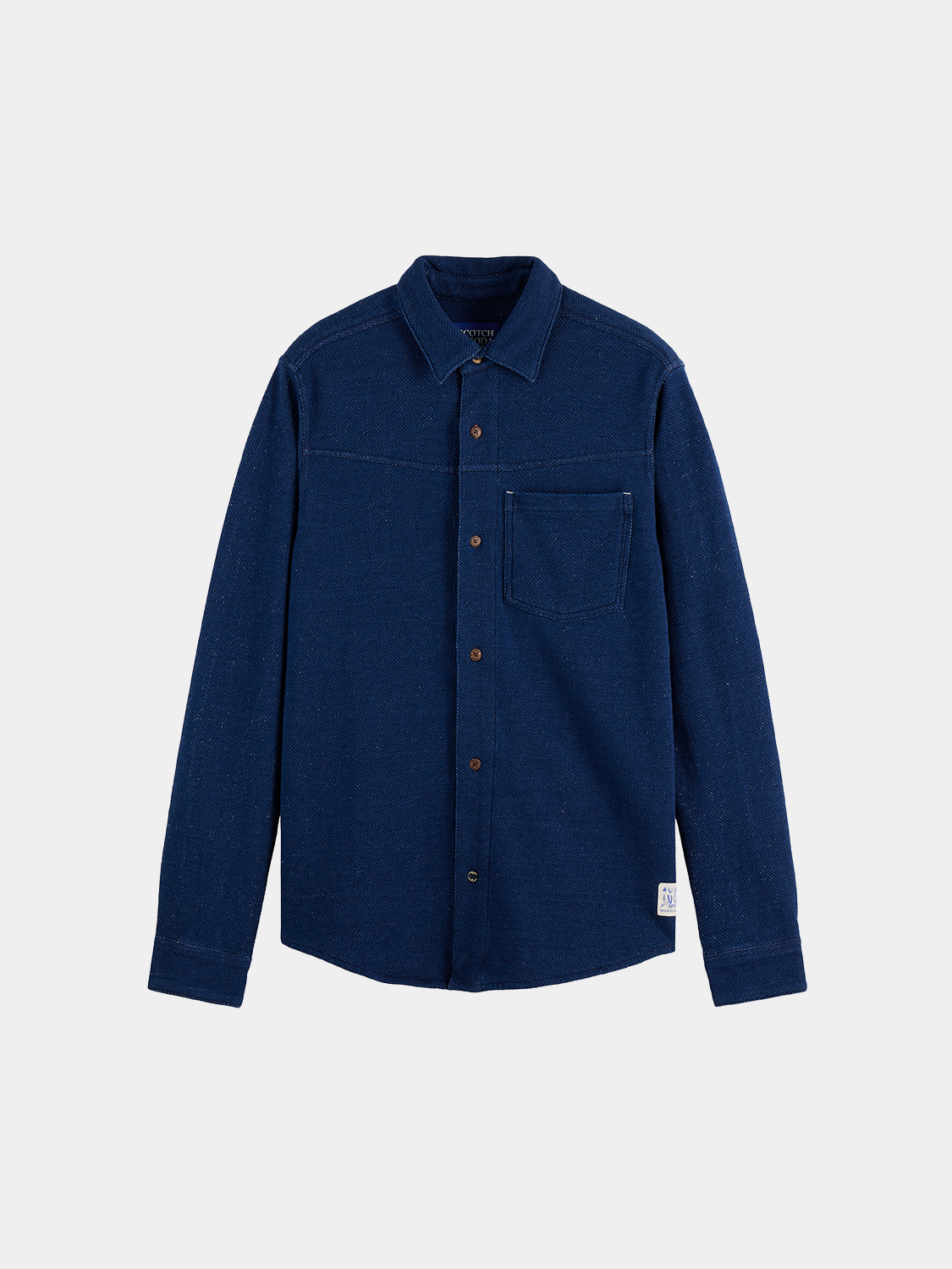 Washed indigo shirt - Scotch & Soda AU