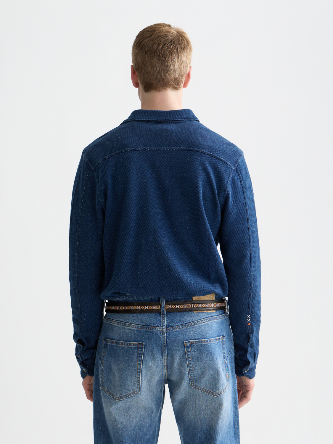 Washed indigo shirt - Scotch & Soda AU