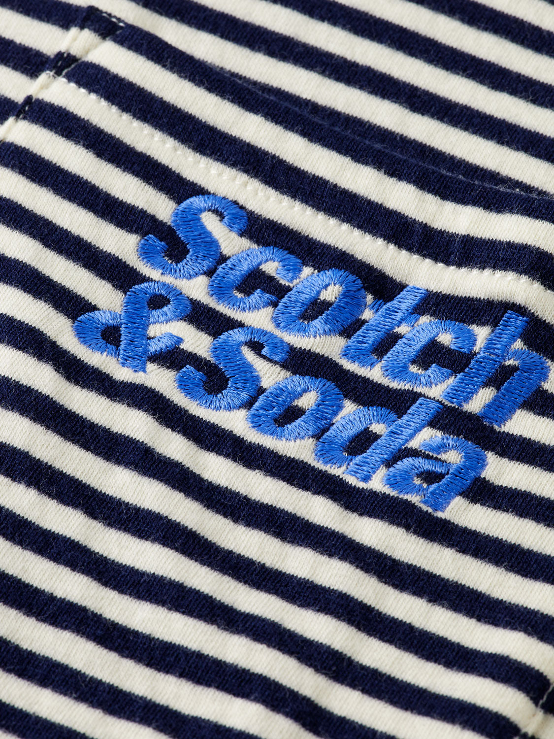 Double face pocket t-shirt - Scotch & Soda AU