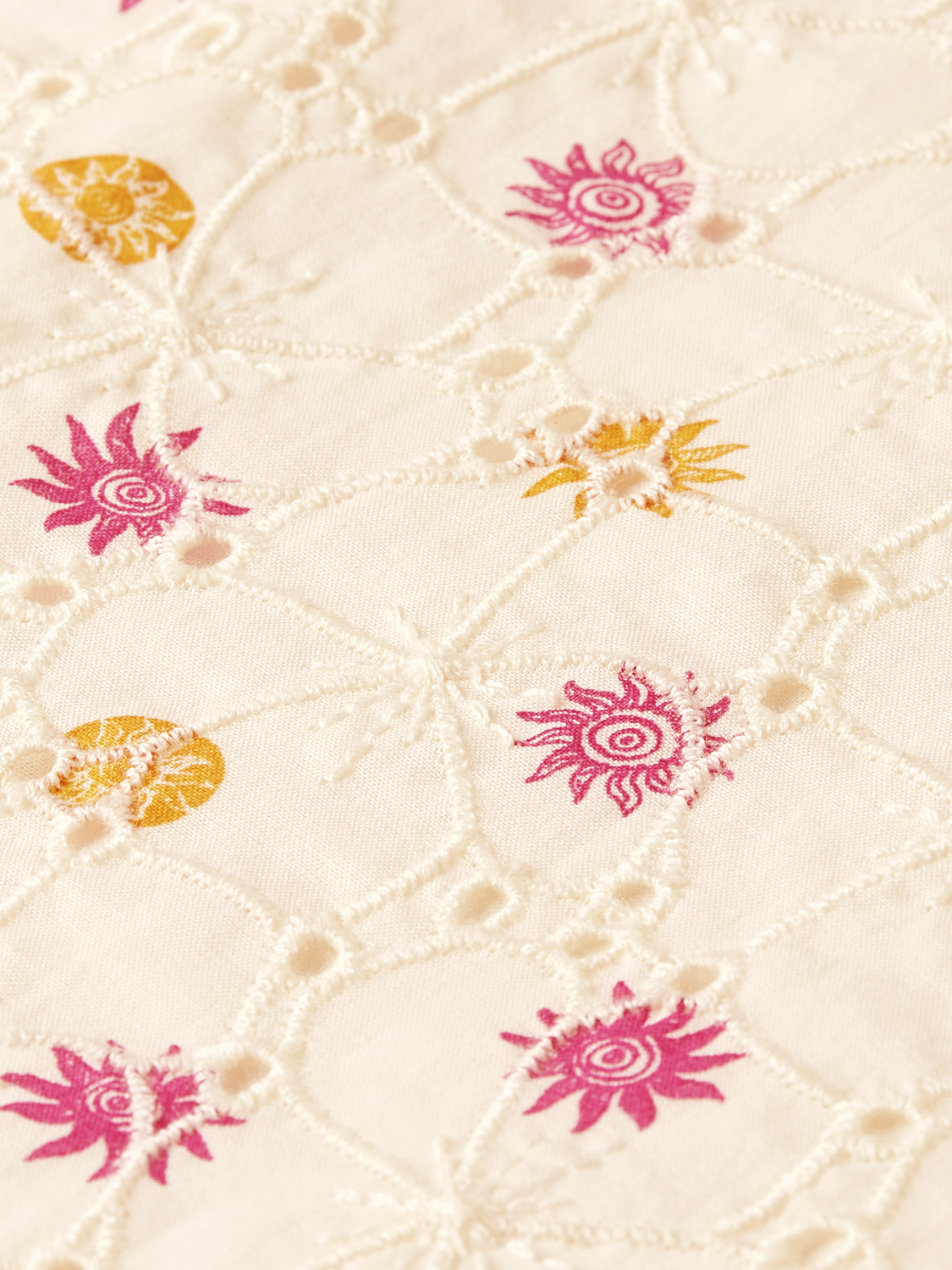 Kids - Embroidered printed dress - Scotch & Soda AU