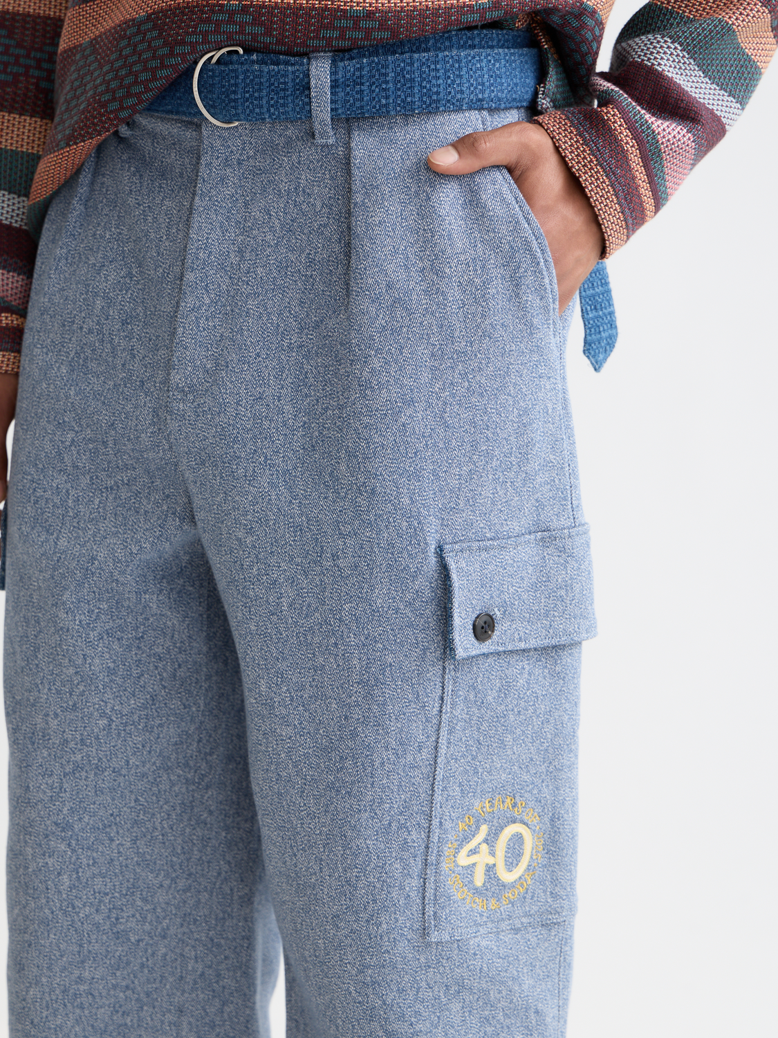 Loose straight fit cargo - Scotch & Soda AU
