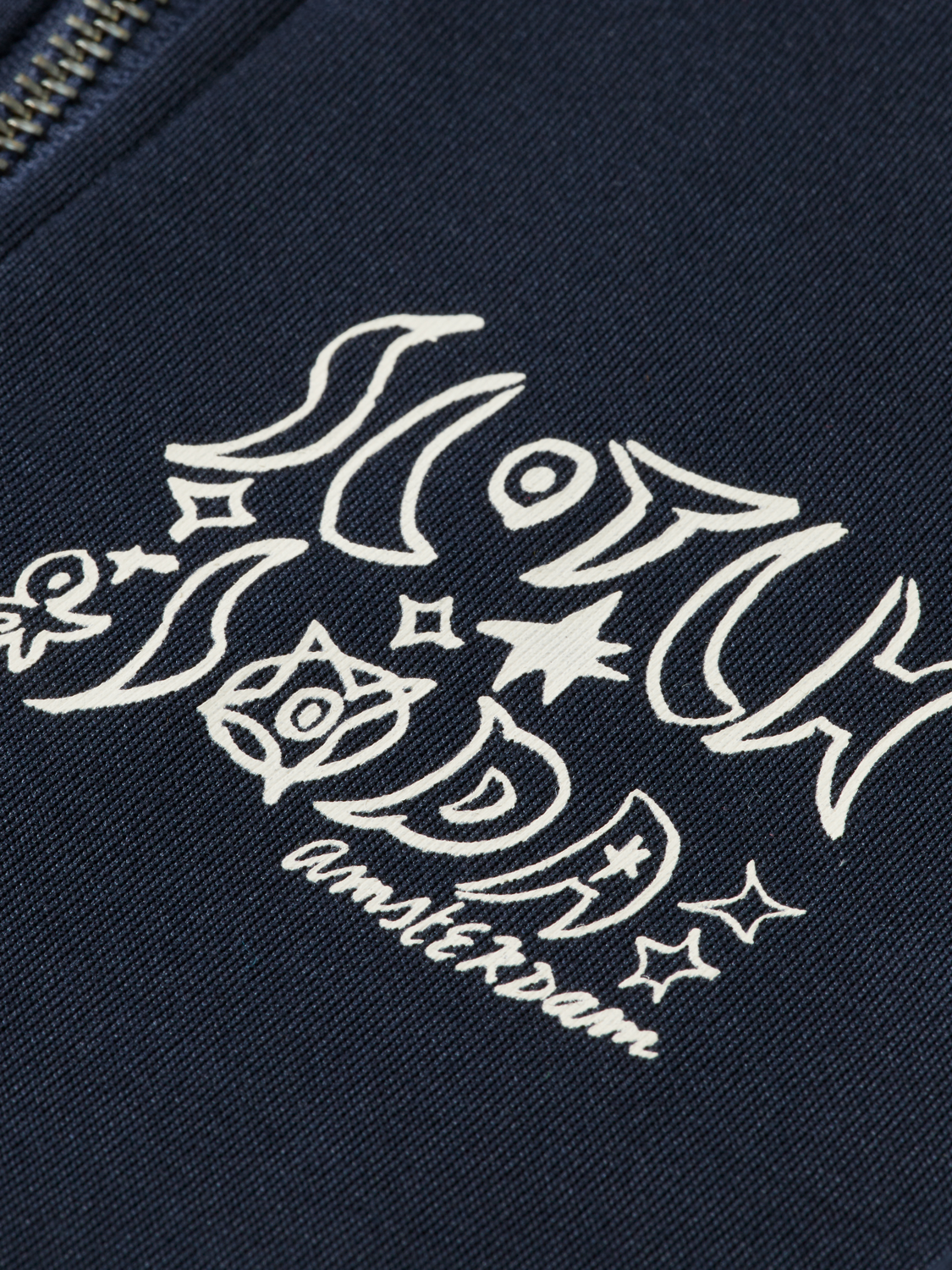 Kids - Interlock zip-through sweatshirt - Scotch & Soda AU