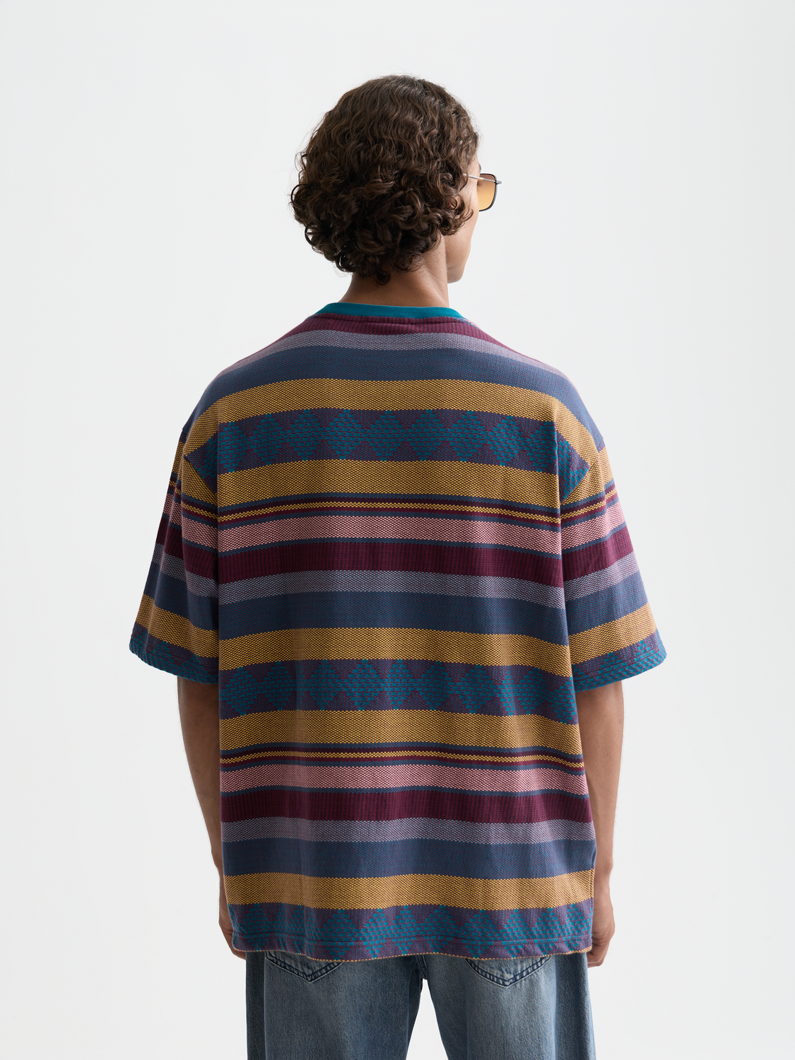 Jacquard knitted t-shirt - Scotch & Soda AU