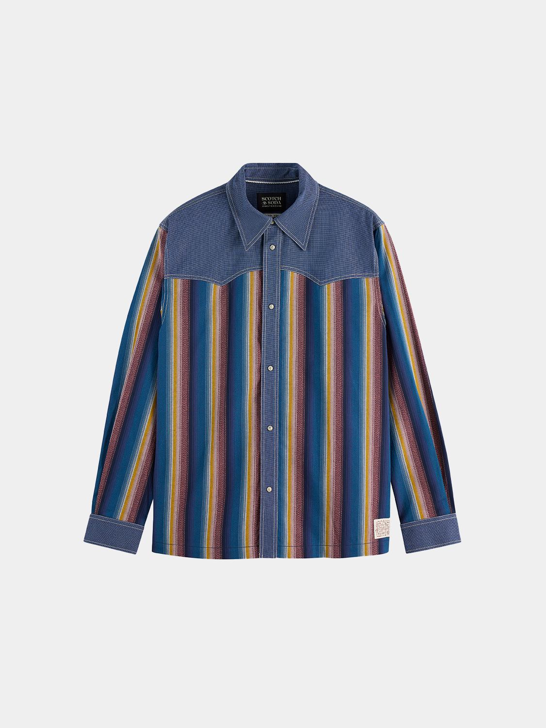 Striped western shirt - Scotch & Soda AU
