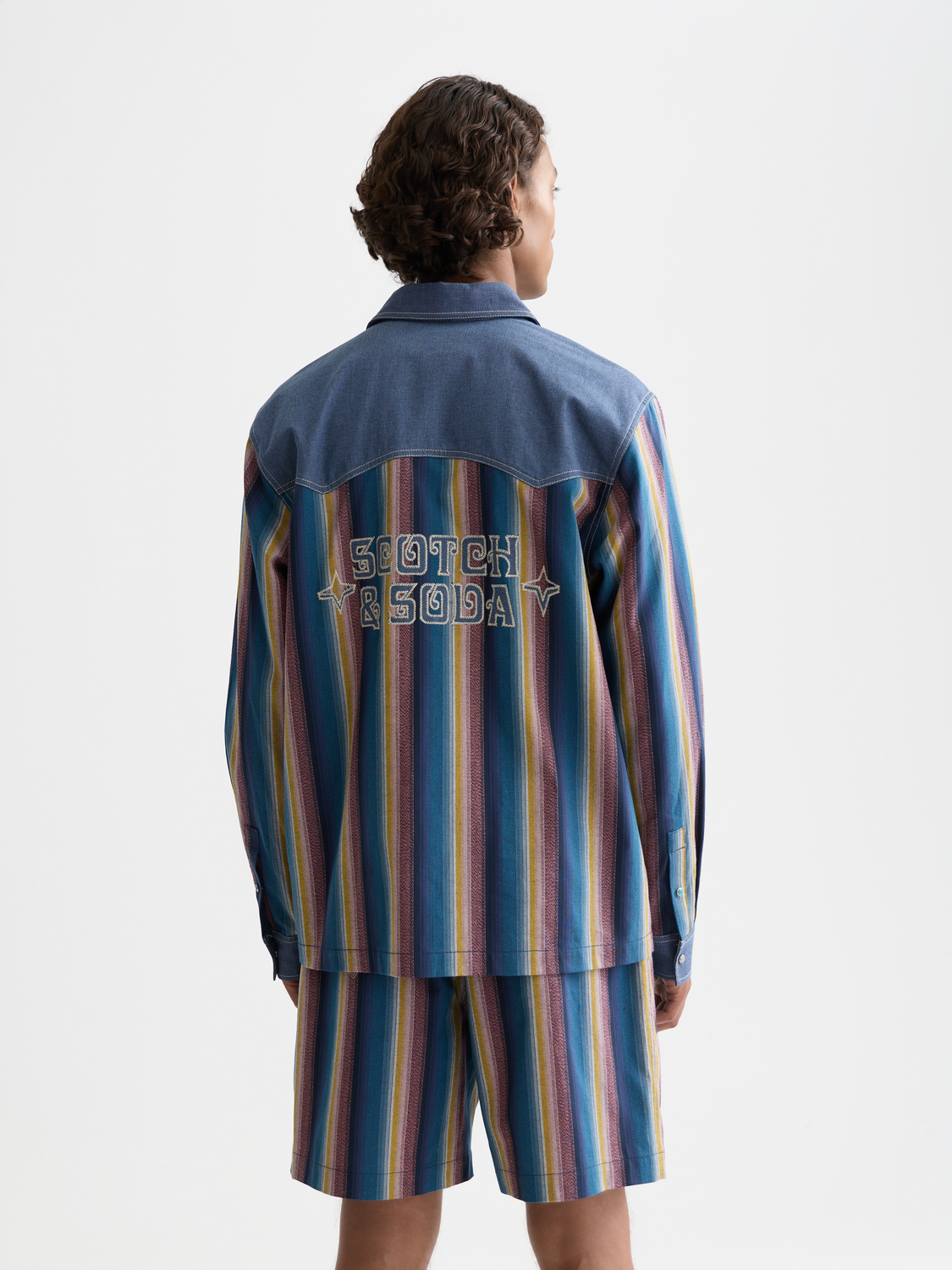 Striped western shirt - Scotch & Soda AU