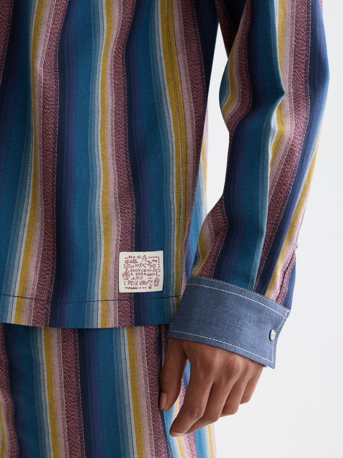 Striped western shirt - Scotch & Soda AU