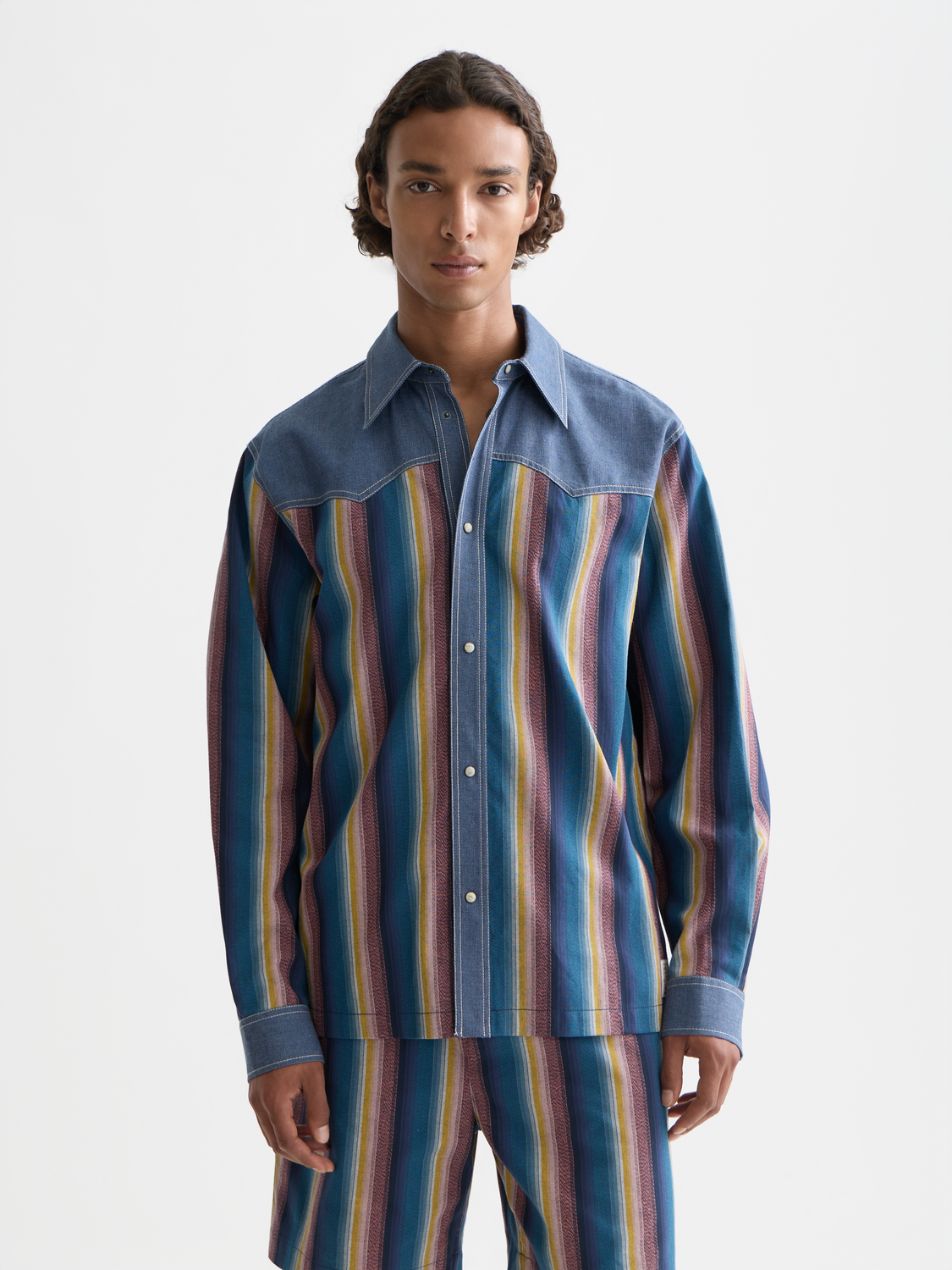 Striped western shirt - Scotch & Soda AU