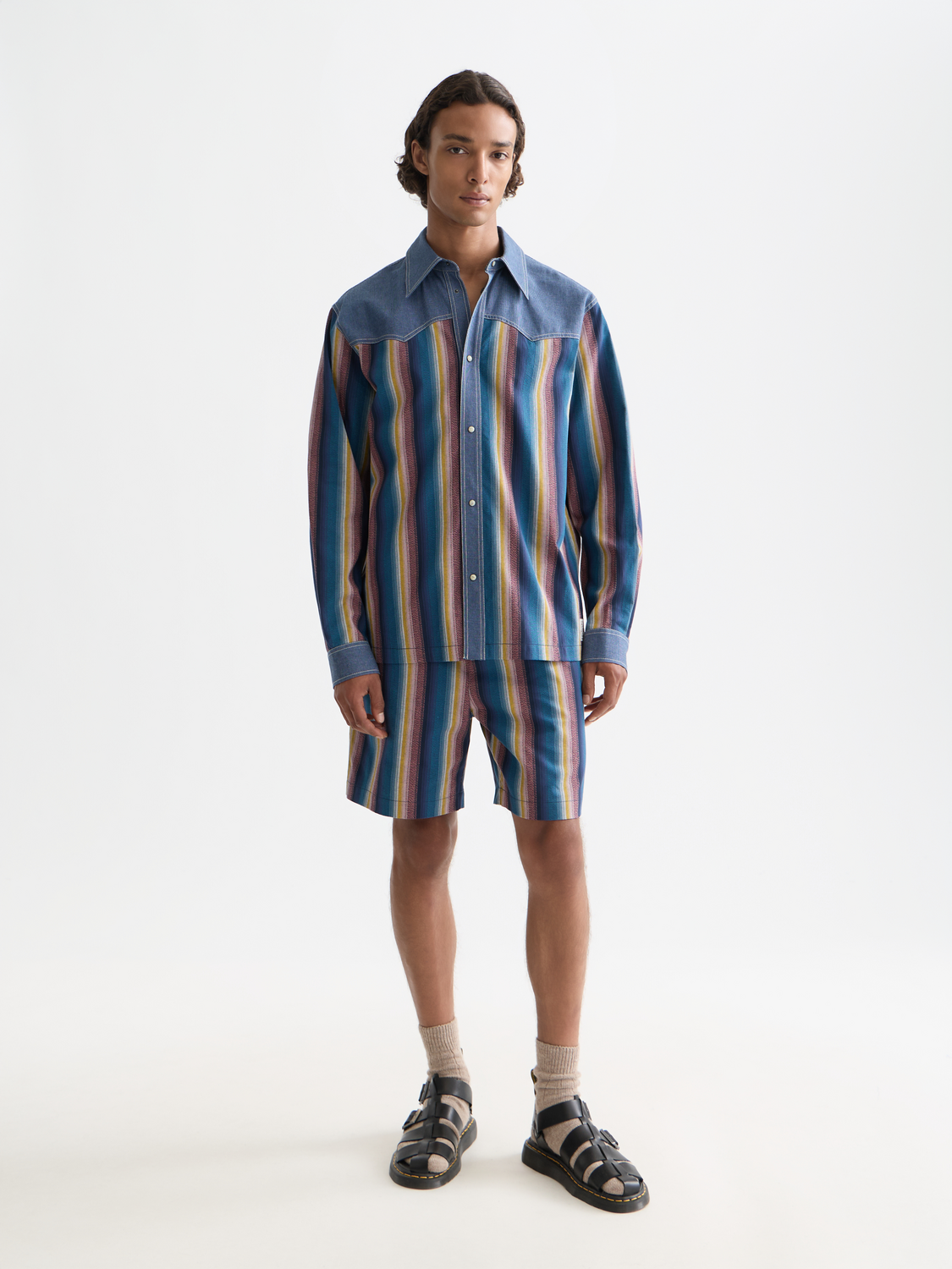Striped western shirt - Scotch & Soda AU