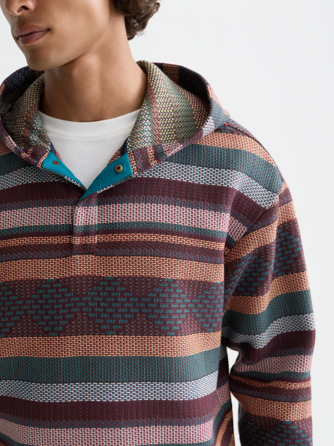Jacquard hoodie - Scotch & Soda AU