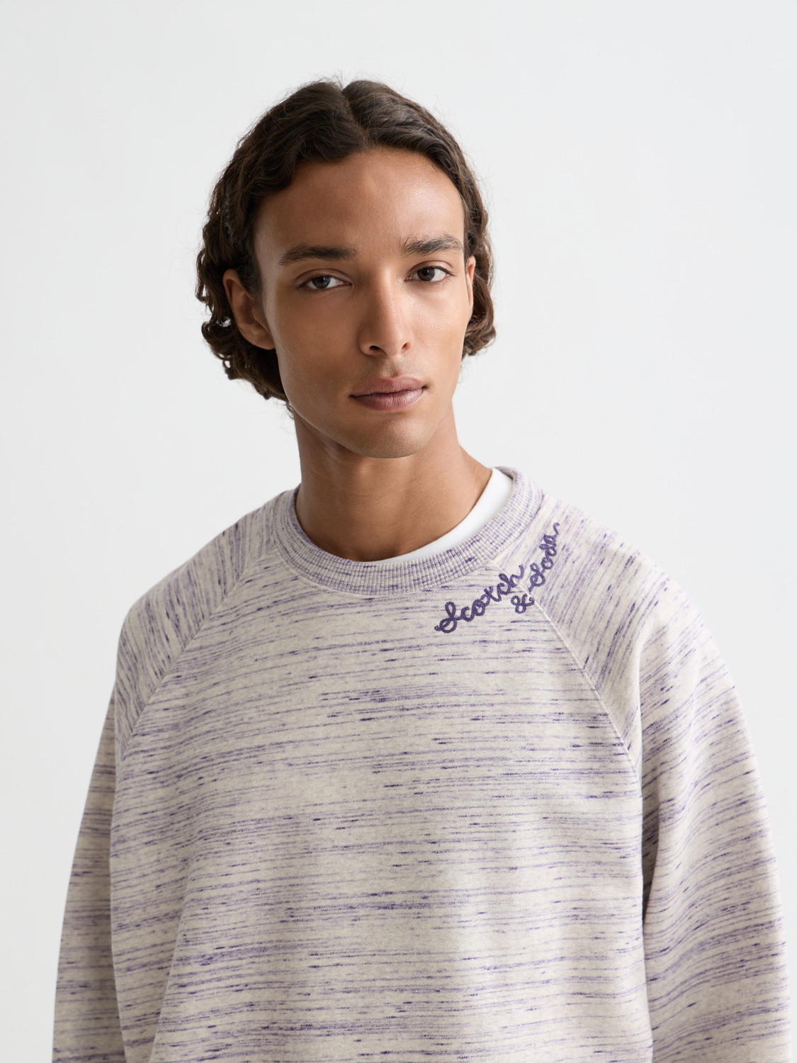 Space yarn sweatshirt - Scotch & Soda AU