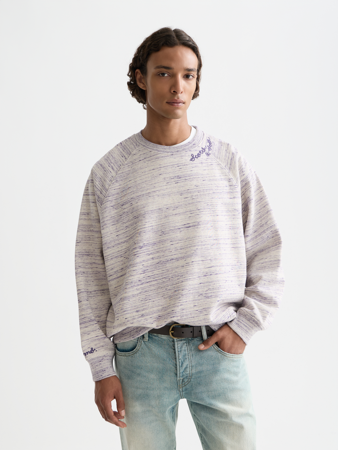 Space yarn sweatshirt - Scotch & Soda AU