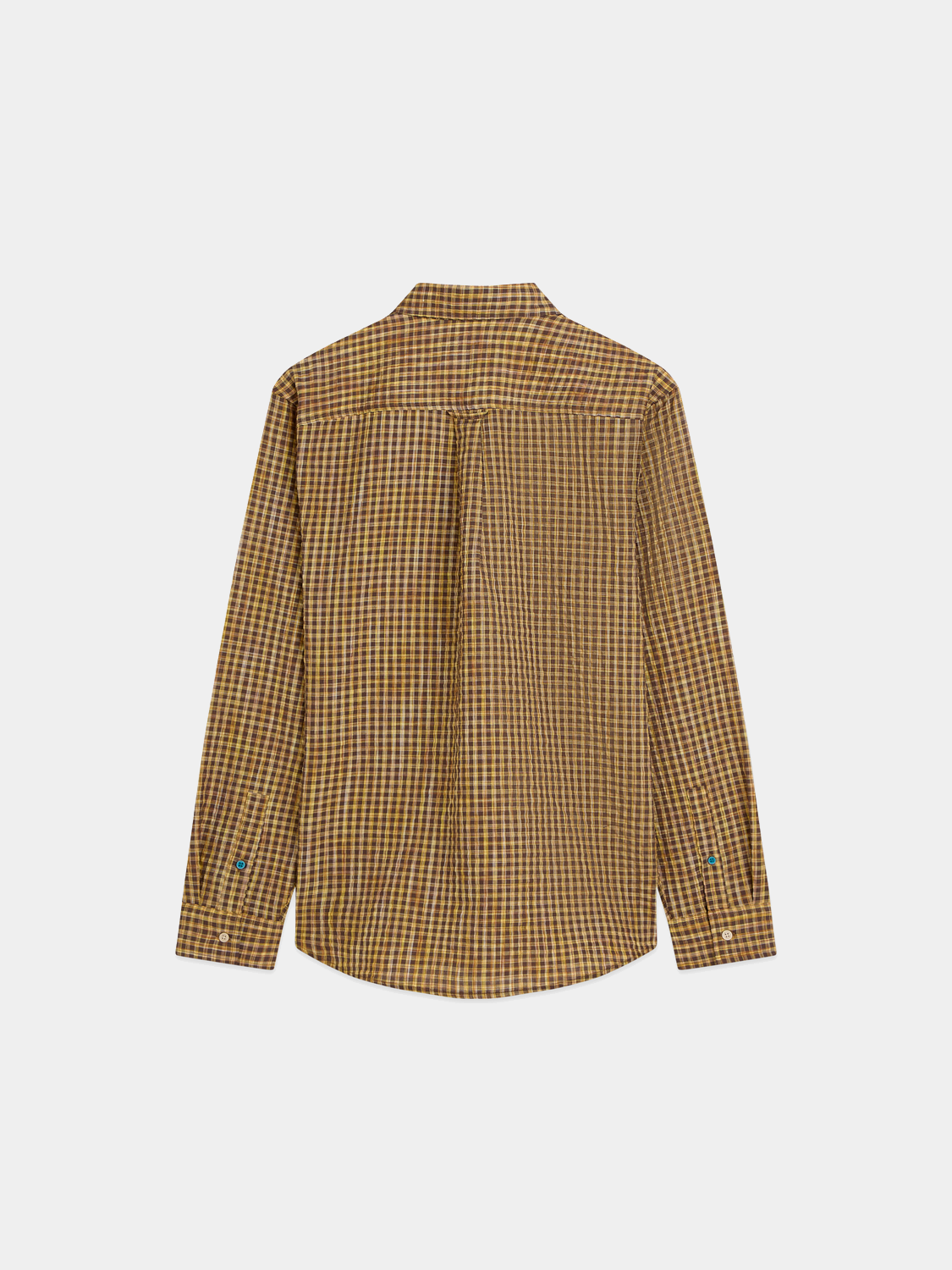 Seersucker micro-check shirt - Scotch & Soda AU