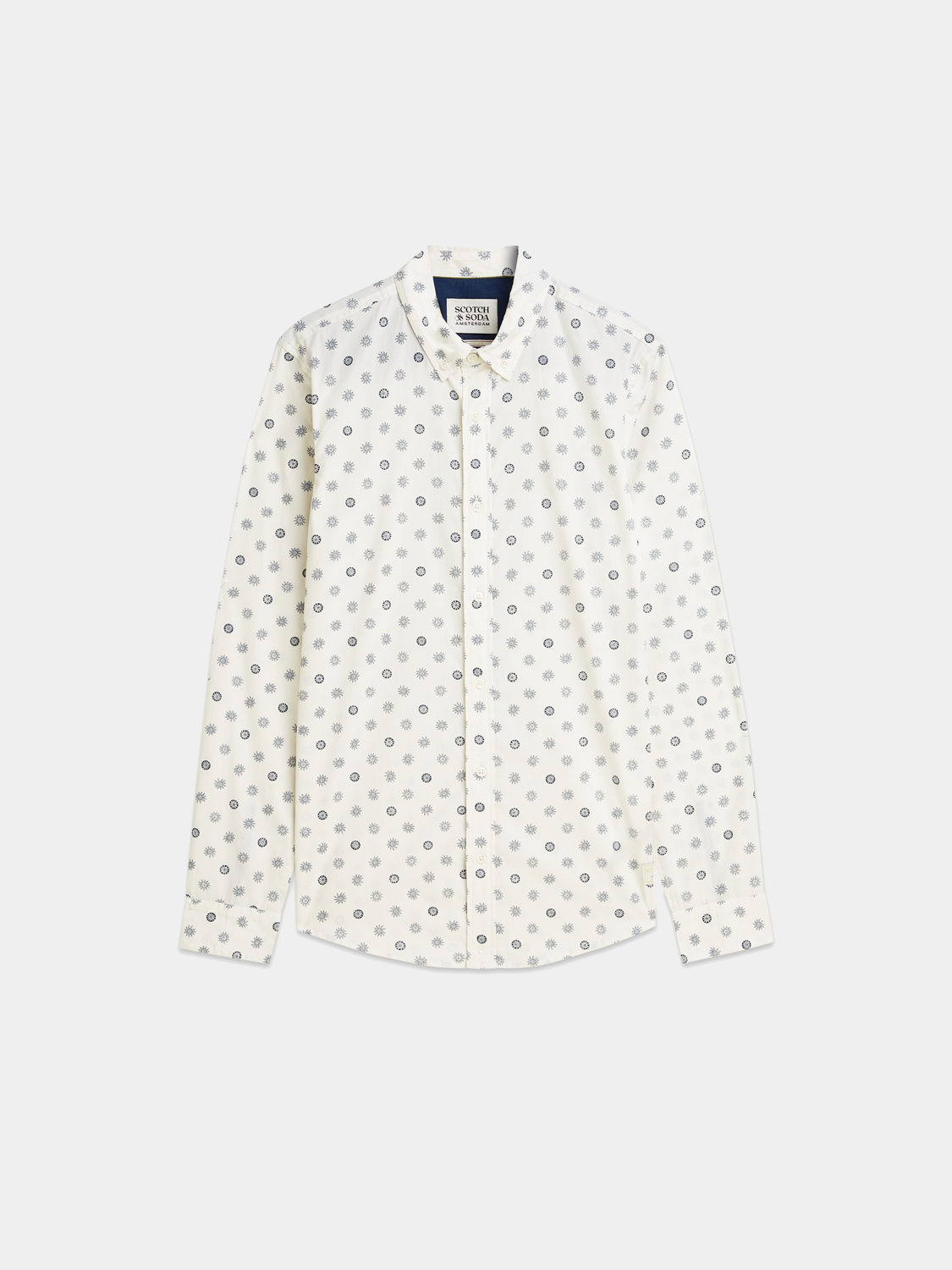 Printed poplin shirt - Scotch & Soda AU