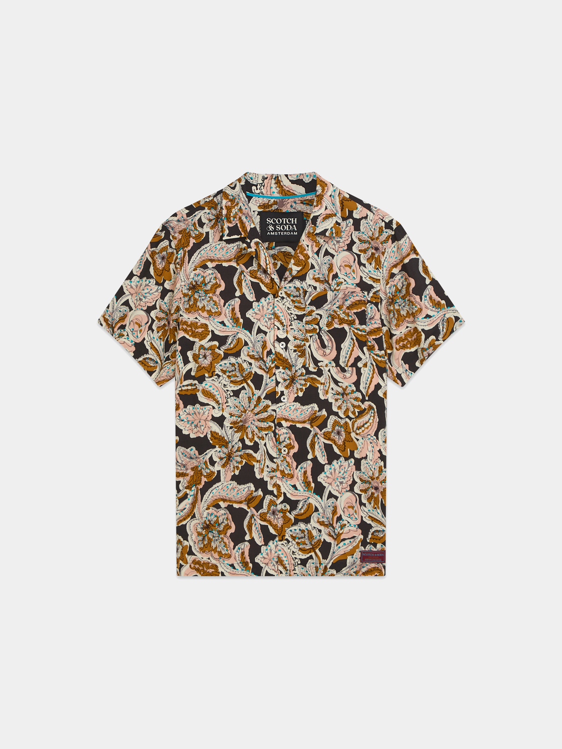 Printed short sleeved shirt - Scotch & Soda AU
