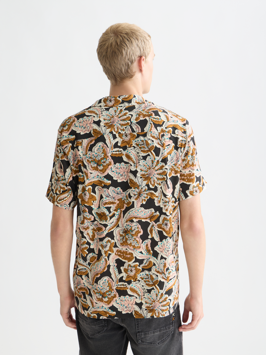 Printed short sleeved shirt - Scotch & Soda AU
