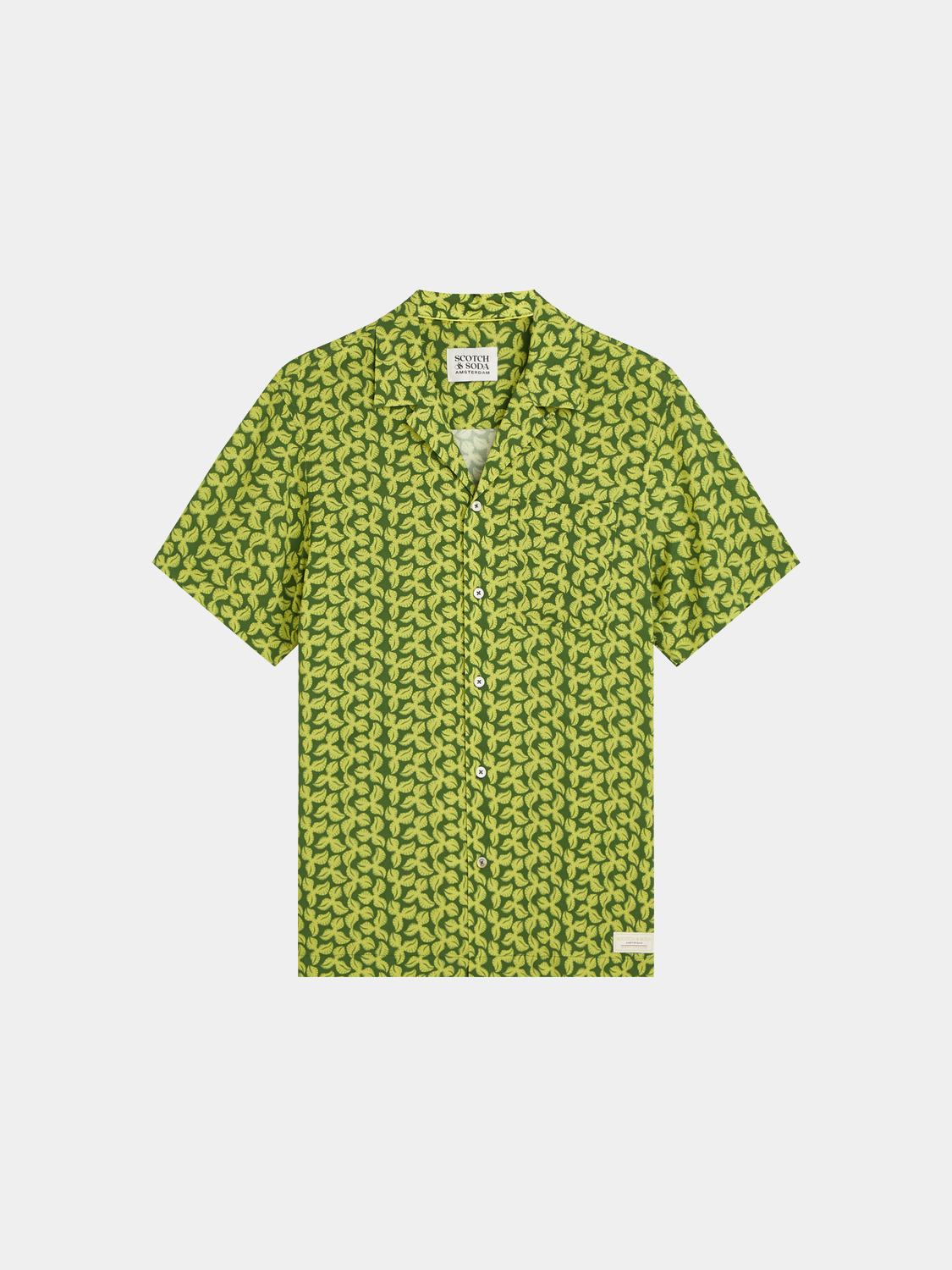 Printed short sleeved shirt - Scotch & Soda AU