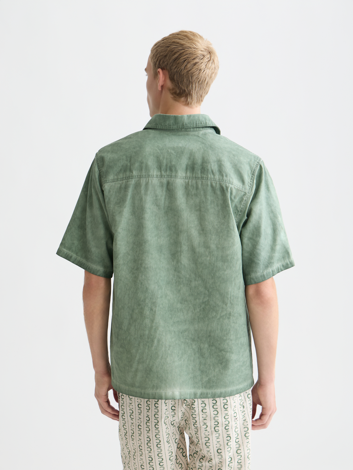 Washed short sleeved shirt - Scotch & Soda AU