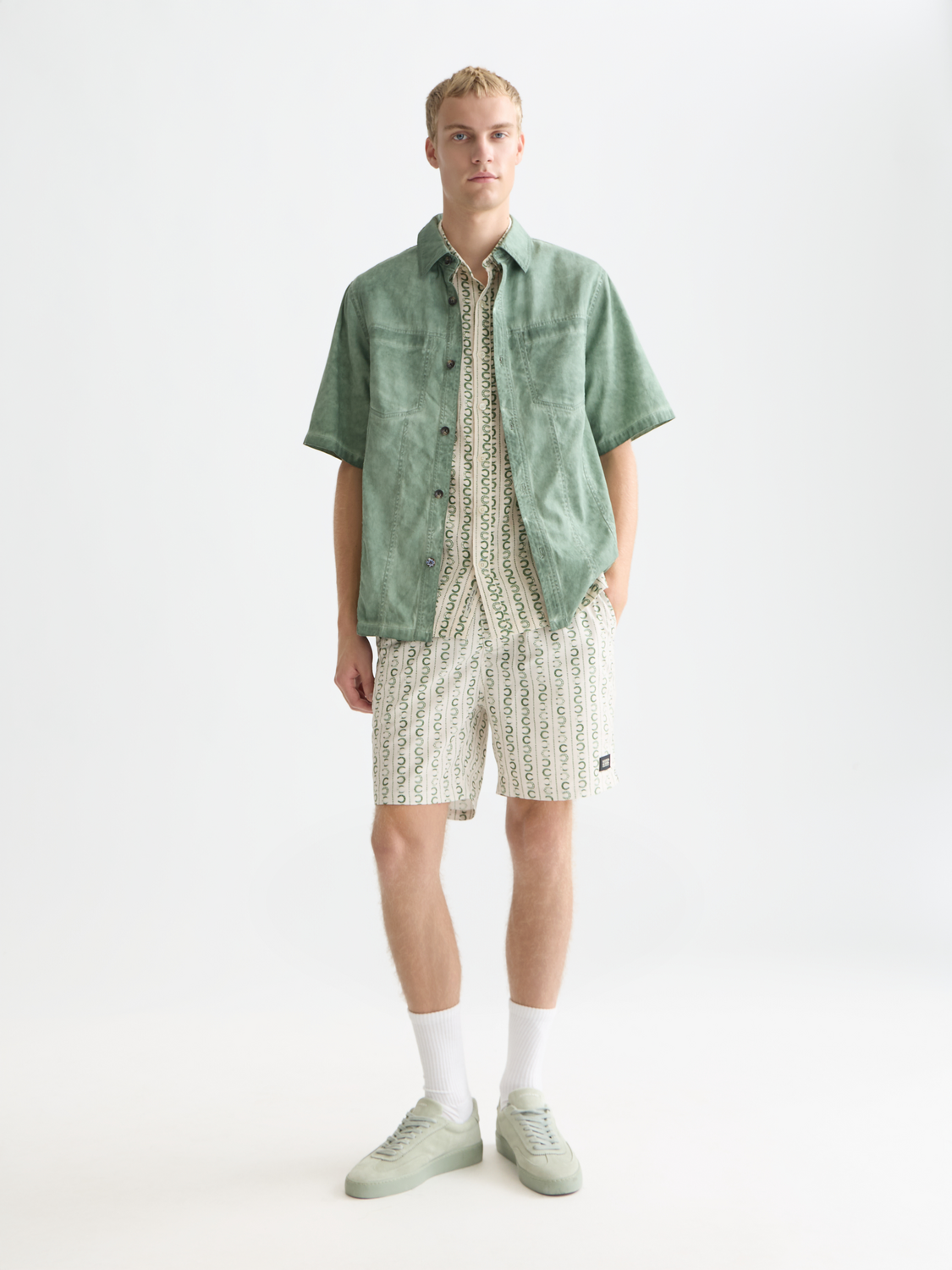Washed short sleeved shirt - Scotch & Soda AU