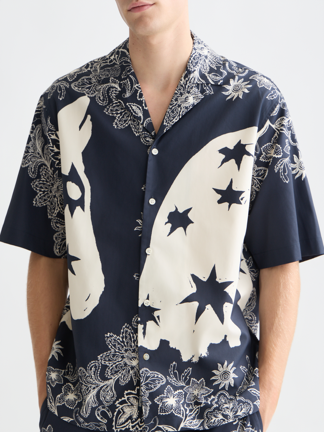 Printed short sleeved shirt - Scotch & Soda AU