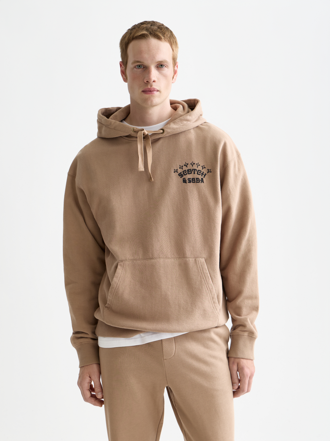 Embroidered hoodie - Scotch & Soda AU