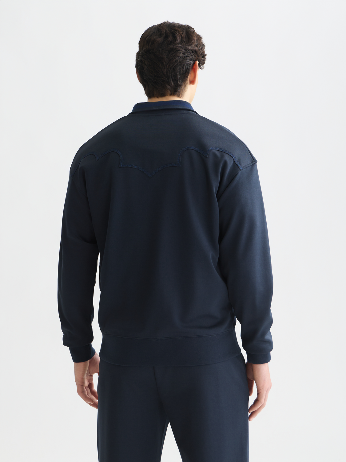 Interlock zip-through sweatshirt - Scotch & Soda AU