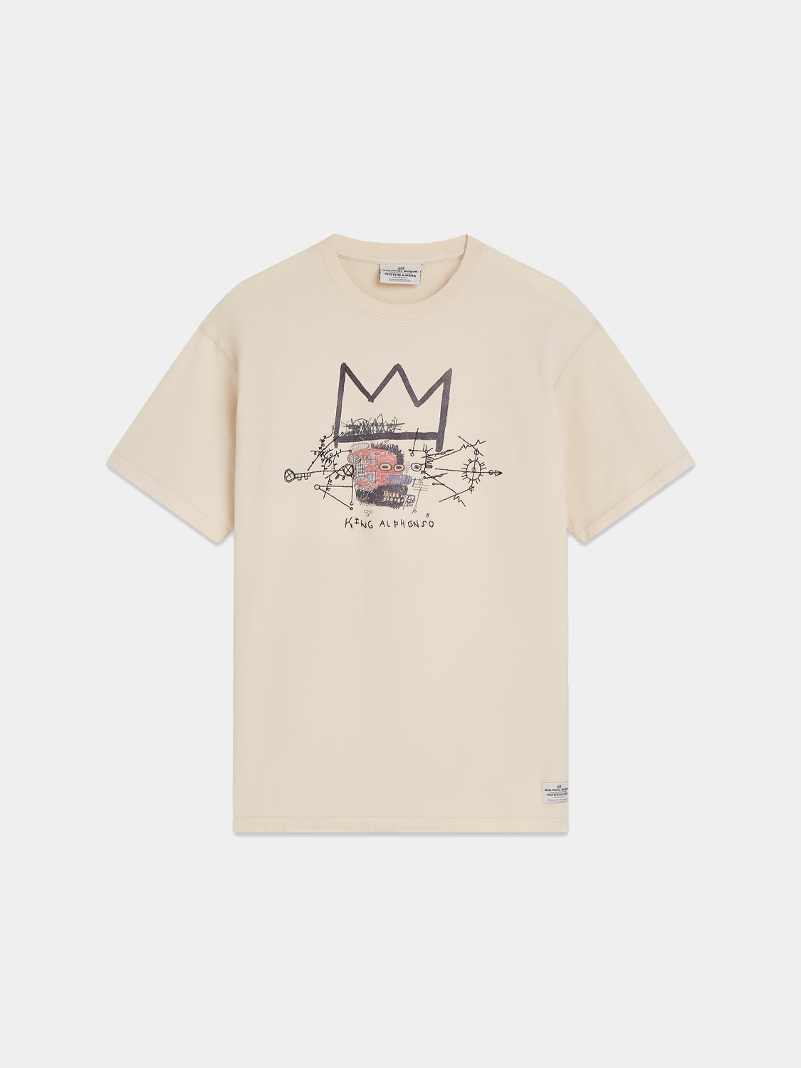 Basquiat relaxed fit T-shirt - Scotch & Soda AU